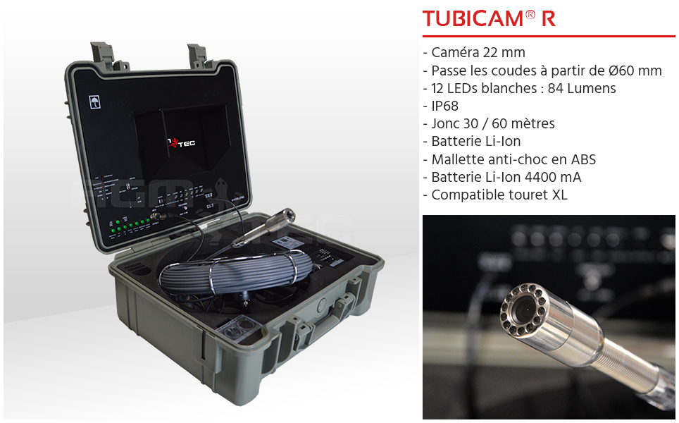 camera inspection canalisation Tubicam R