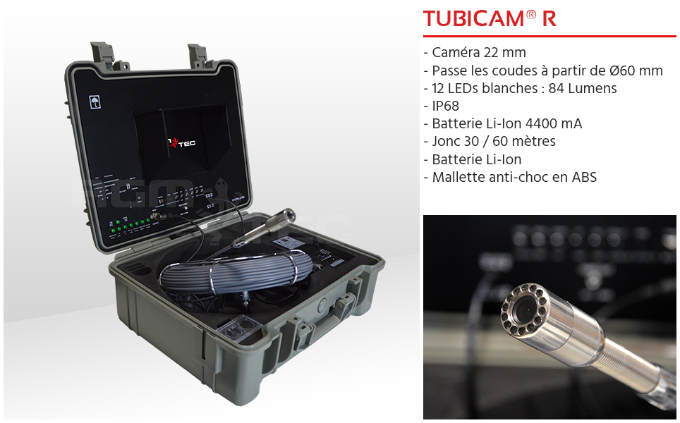 camera de canalisation tubicam