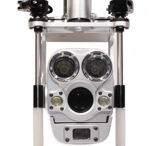 Caméra zoom d’inspection d’égouts sur perche télescopique – AGM TEC