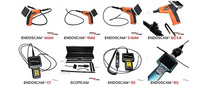 Endoscope rigide industriel