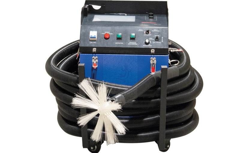 Équipement de nettoyage de ventilation : Découvrez l’ASPICAM, l’aspirateur compact tout-en-un avec enregistrement vidéo en temps réel