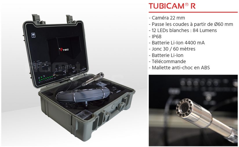 Nouvelle caméra d'inspection de canalisations pour AGM TEC