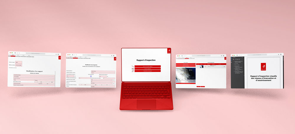 logiciel rapport inspection video
