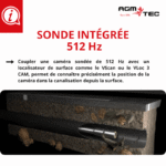 camera inspection vidéo avec détecteur et sonde